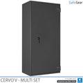 Cervo V Multi Set – Waffenschrank – (14 Gewehre) – Einbruchschutz Klasse 1
