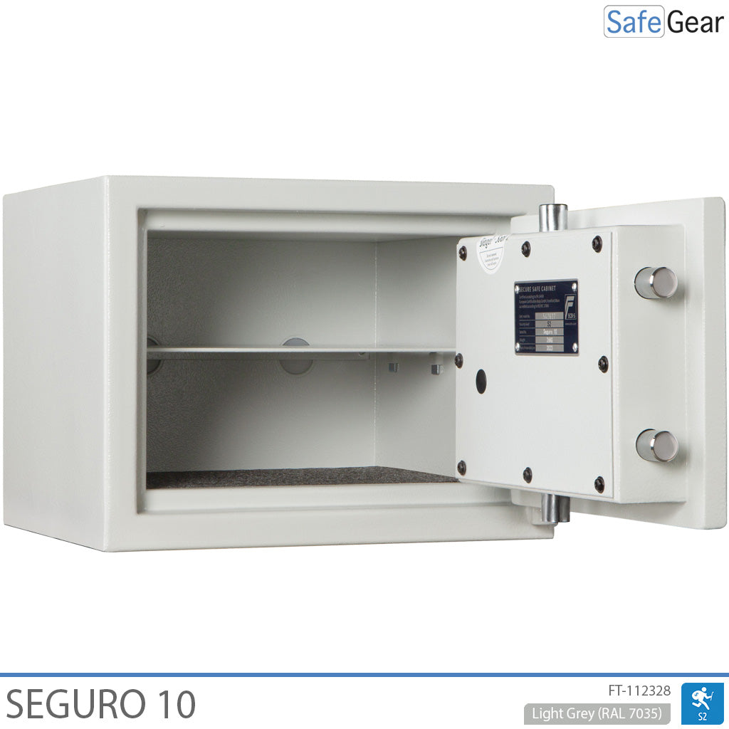 Seguro 10 - Coffre-fort (11 litres) - Classement test cambriolage S2