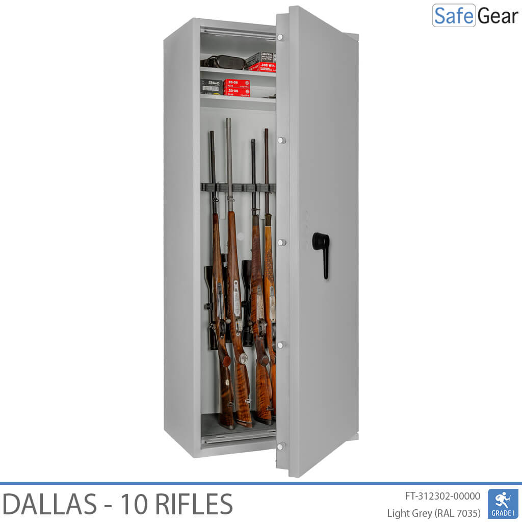 Dallas - Gun Safe (10 Rifles) - Burglary Test Grade 1