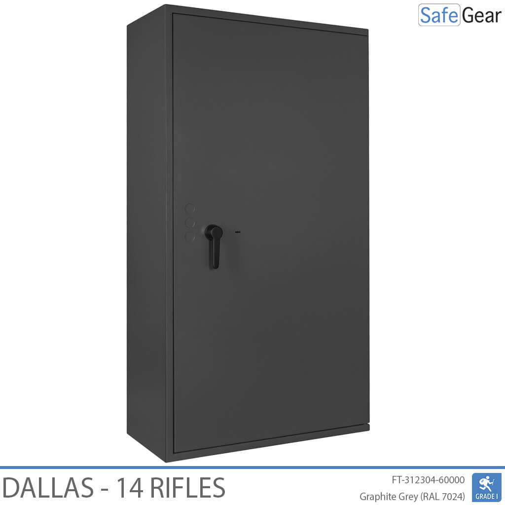 Dallas - Gun Safe (14 Rifles) - Burglary Test Grade 1