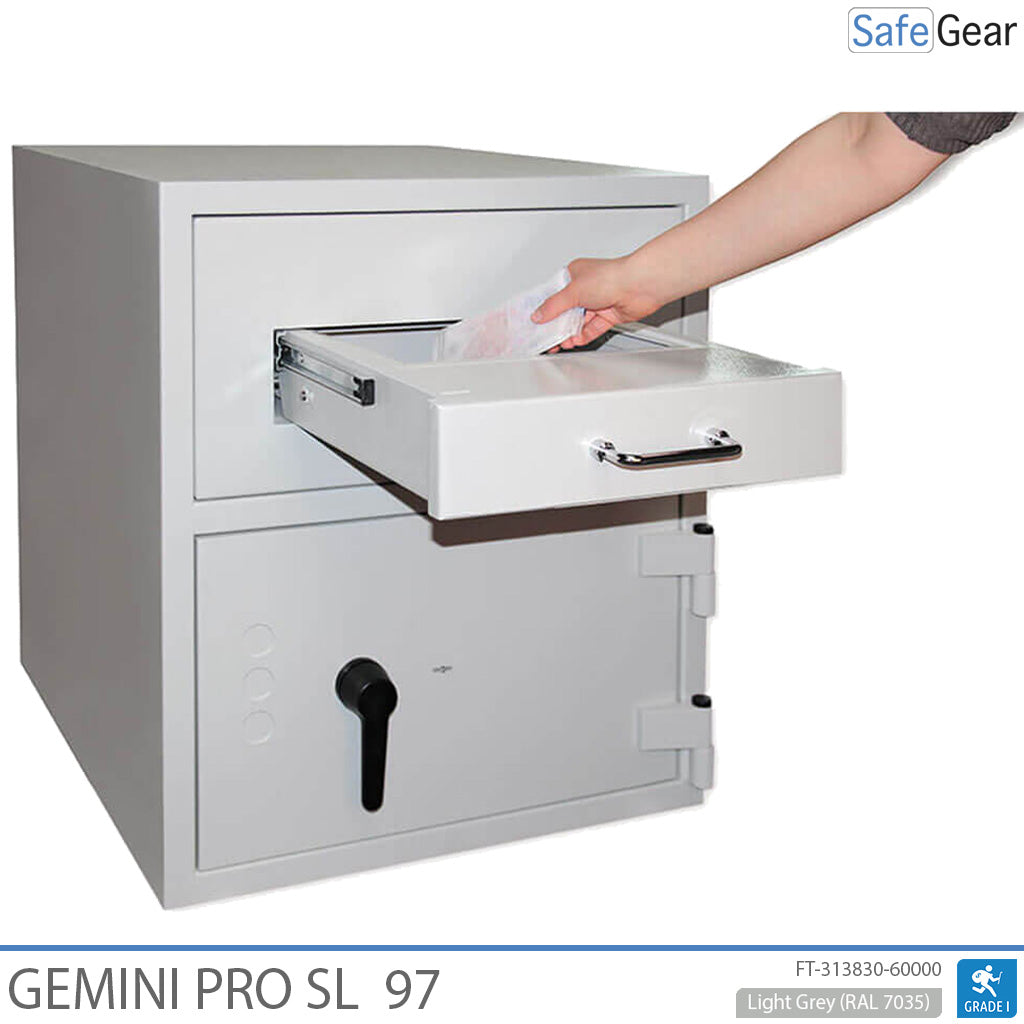 Gemini Pro SL 97 Deposit Safe (119 L) - Burglary Test D-I - Key Lock