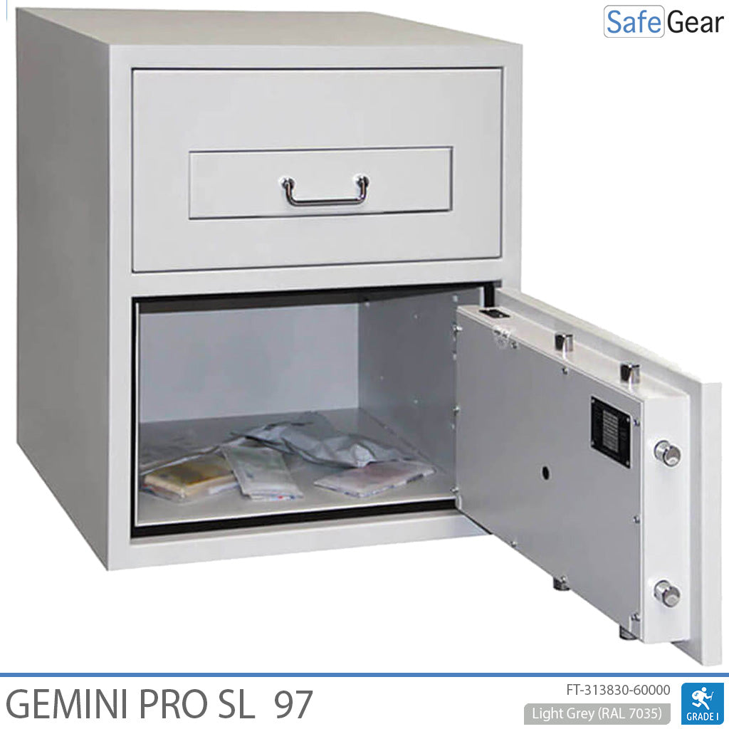 Gemini Pro SL 97 Deposit Safe (119 L) - Burglary Test D-I - Key Lock