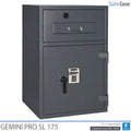 Gemini Pro SL 175 Deposit Safe (205 L) - Burglary Test D-I - Key Lock