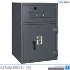 Gemini Pro SL 175 Deponeringsskab (205 L) - Indbrudstest D-I - Kodelås m. 9 brugerkoder