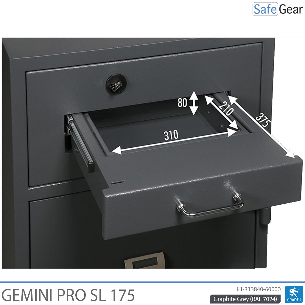 Gemini Pro SL 175 Innamekluis (205 L) - Inbraaktest D-I - Cijfercode met 9 gebruikerscodes