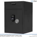 EINSATZ DEPOSIT SAFE SPECIAL WITH INTERNAL COMPARTMENT - FRONT VIEW