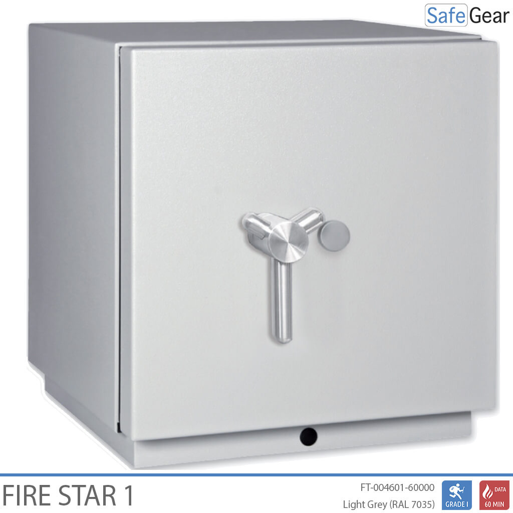 Fire Star 1 - Caja Fuerte - Grado 1 / Ignífuga 60 min - Cierre electrónico