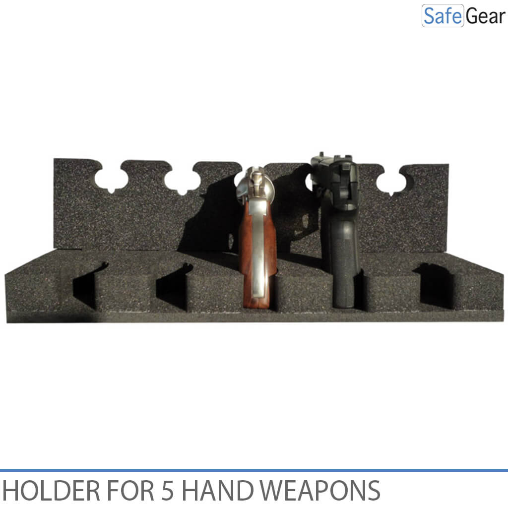Soporte para 5 armas de mano
