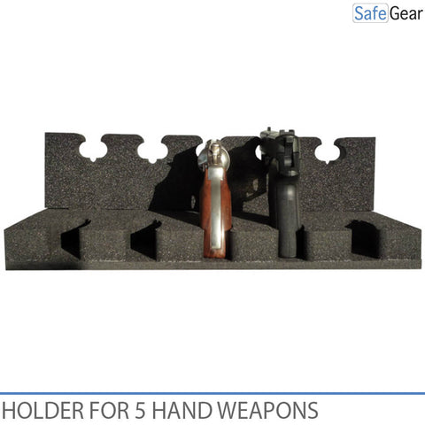 Soporte para 5 armas de mano