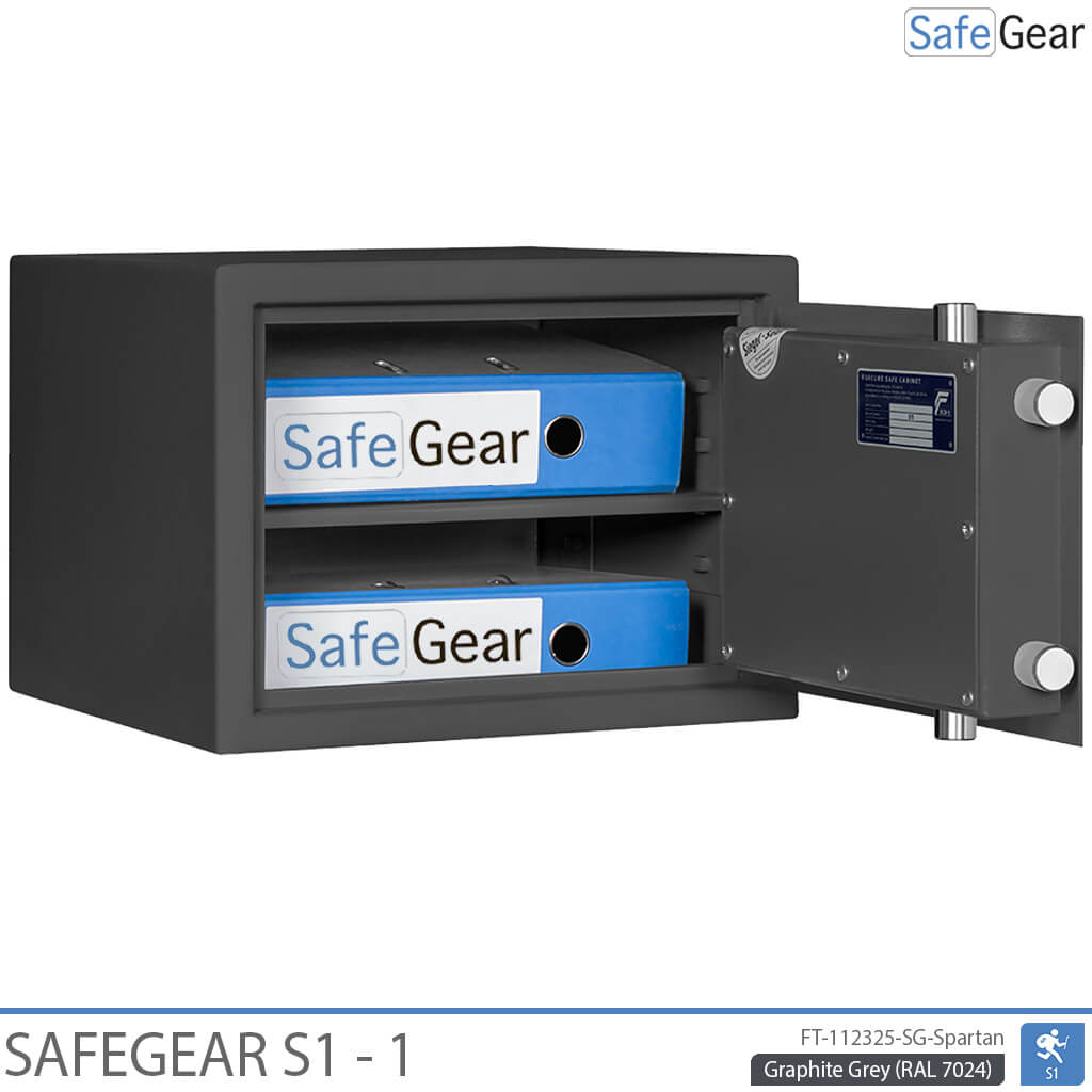 SafeGear SG 1 - Security Safe (34 Liters) - Burglary Test Grade S1