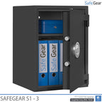 SafeGear SG 3 - Veiligheidskluis (63 Liter) - Inbraaktest Klasse S1