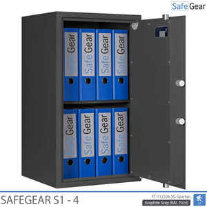 SafeGear SG 4 - Security Safe (85 Liters) - Burglary Test Grade S1