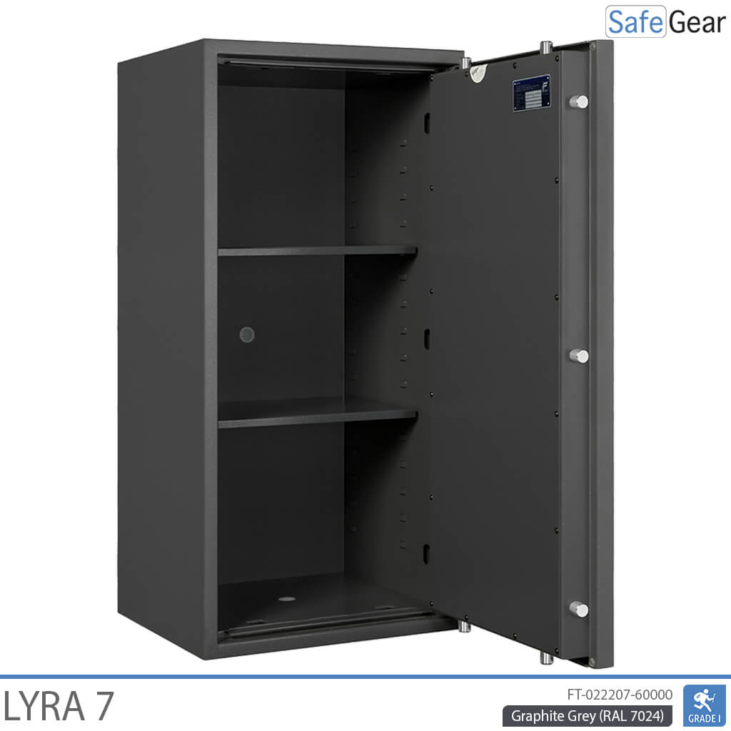 Lyra 7 - Veiligheidskluis (118 Liter) - Inbraaktest Klasse 1