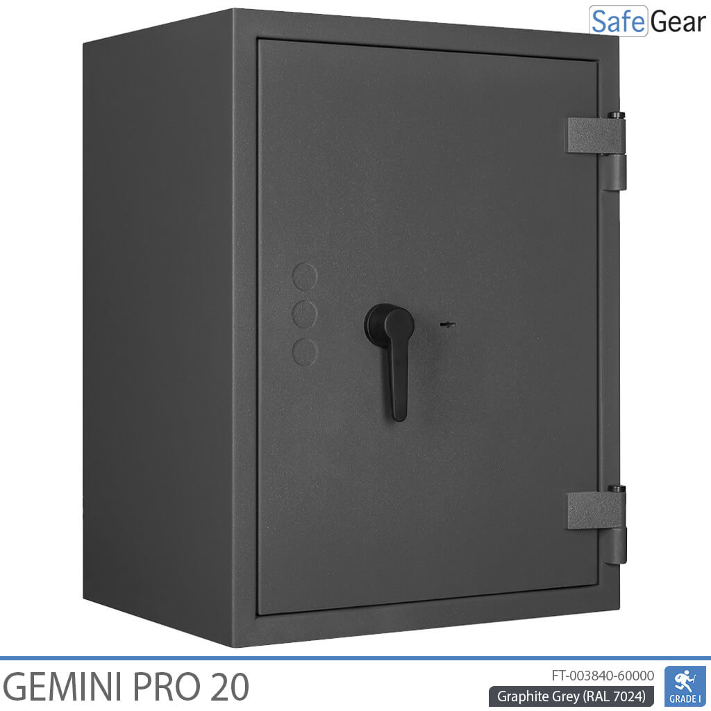 Gemini Pro 20 – Sicherheitstresor (141 Liter) – Einbruchprüfung Klasse 1