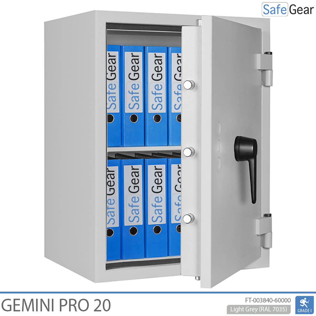 Gemini Pro 20 - Security Safe (141 Liters) - Burglary Test Grade 1