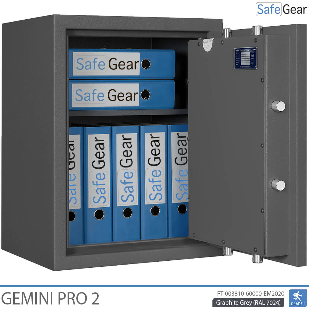 Gemini Pro 2 - Veiligheidskluis (70 Liter) - Inbraakkwaliteit Klasse 1