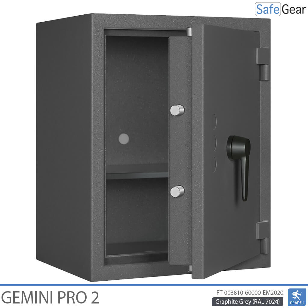 Gemini Pro 2 - Veiligheidskluis (70 Liter) - Inbraakkwaliteit Klasse 1