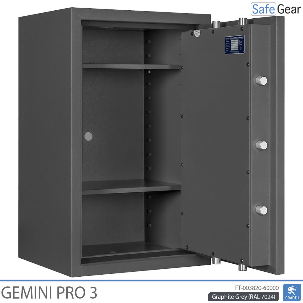 Gemini Pro 3 - Security Safe (90 Liters) - Burglary Test Grade 1