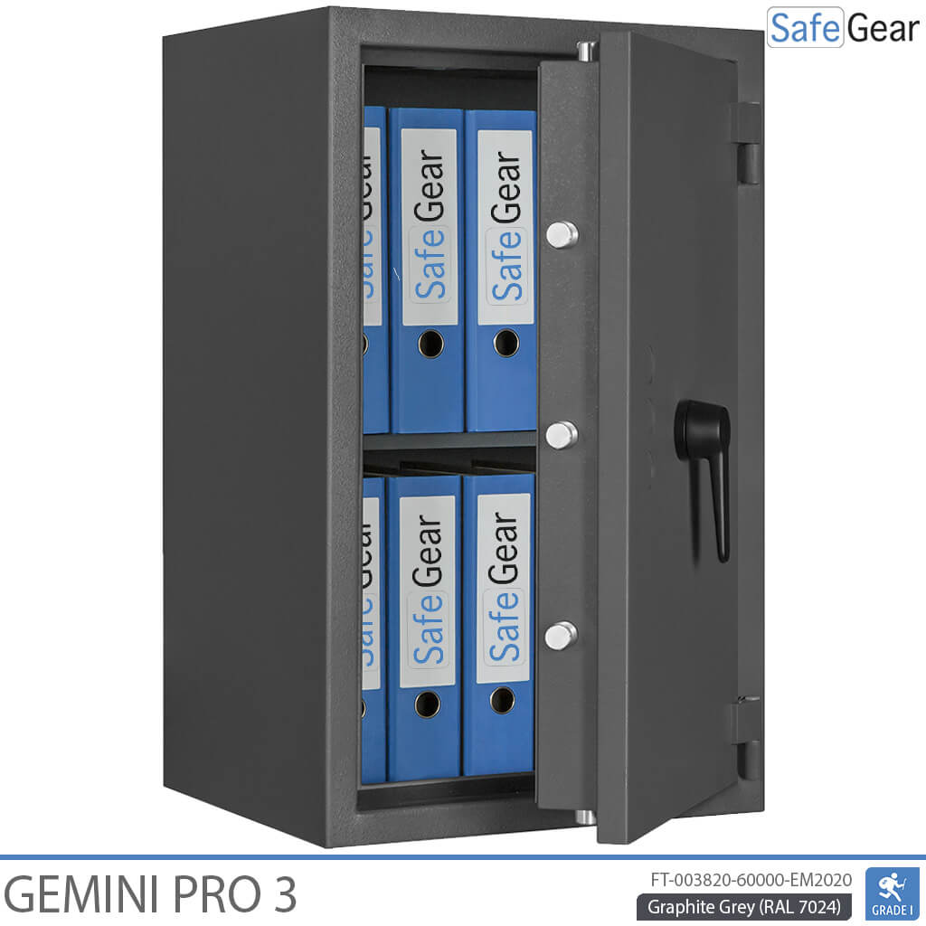 Gemini Pro 3 - Security Safe (90 Liters) - Burglary Test Grade 1