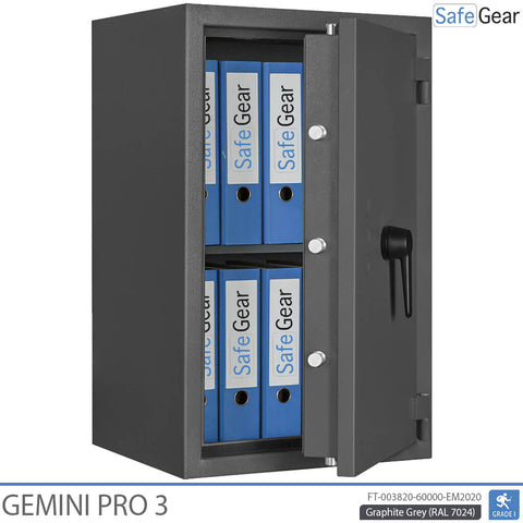 Gemini Pro 3 - Security Safe (90 Liters) - Burglary Test Grade 1