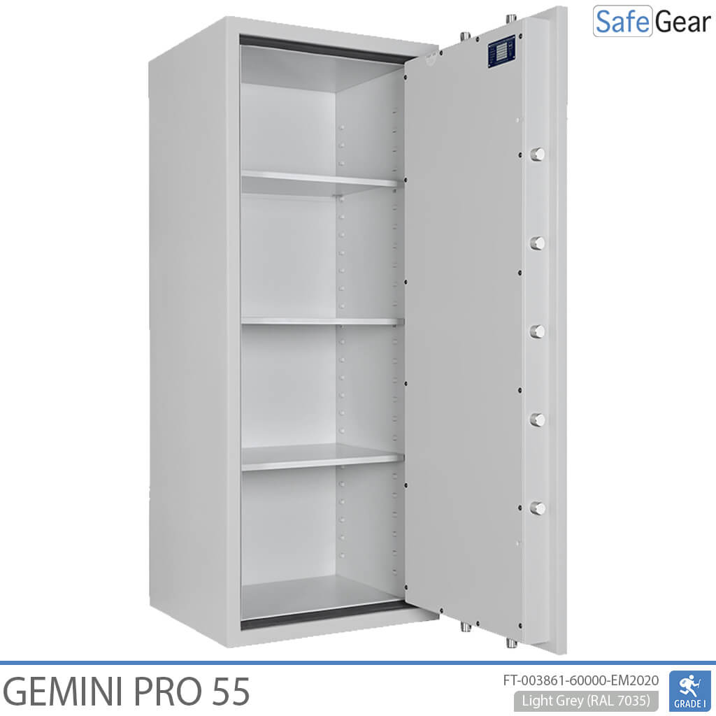 Gemini Pro 55 - Security Safe (292 Liters) - Burglary Test Grade 1