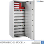 Gemini Pro 55 Medizinschrank (292 L) - Einbruchschutz Klasse I - Schlüsselschloss