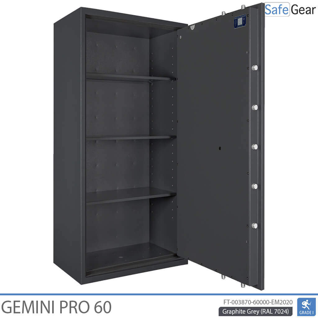 Gemini Pro 60 - Security Safe (431 Liters) - Burglary Test Grade 1