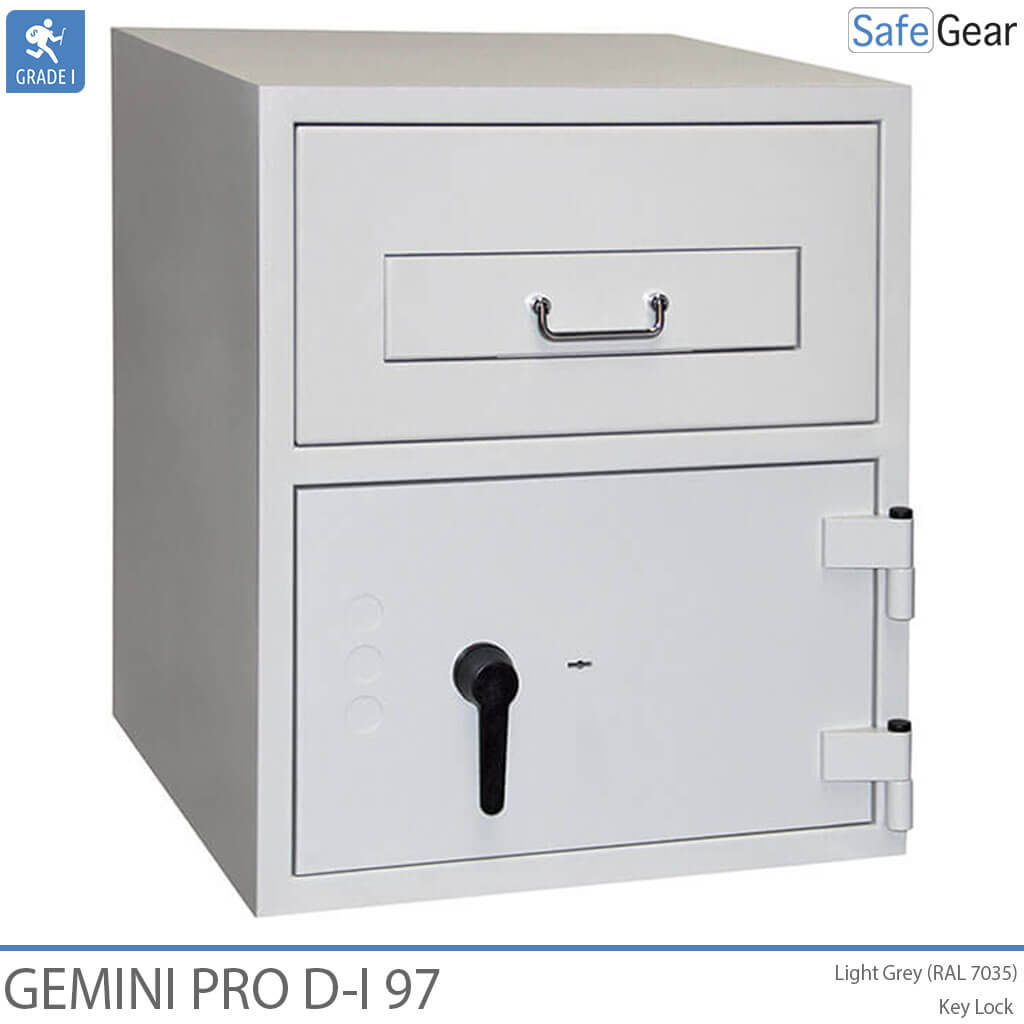 Gemini Pro D-I 97 Dépôt (119 L) - Avec Salle Intérieure - Test Anti-effraction D-I - Serrure Numérique Axessor