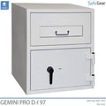 Gemini Pro D-I 97 Dépôt (119 L) - Avec Salle Intérieure - Test Anti-effraction D-I - Serrure Numérique Axessor