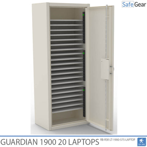 Guardian RSK-LT 1900/575 - 20 Laptops mit Ladefunktion - Einbruchstest SSF 3492 - Zahlenschloss