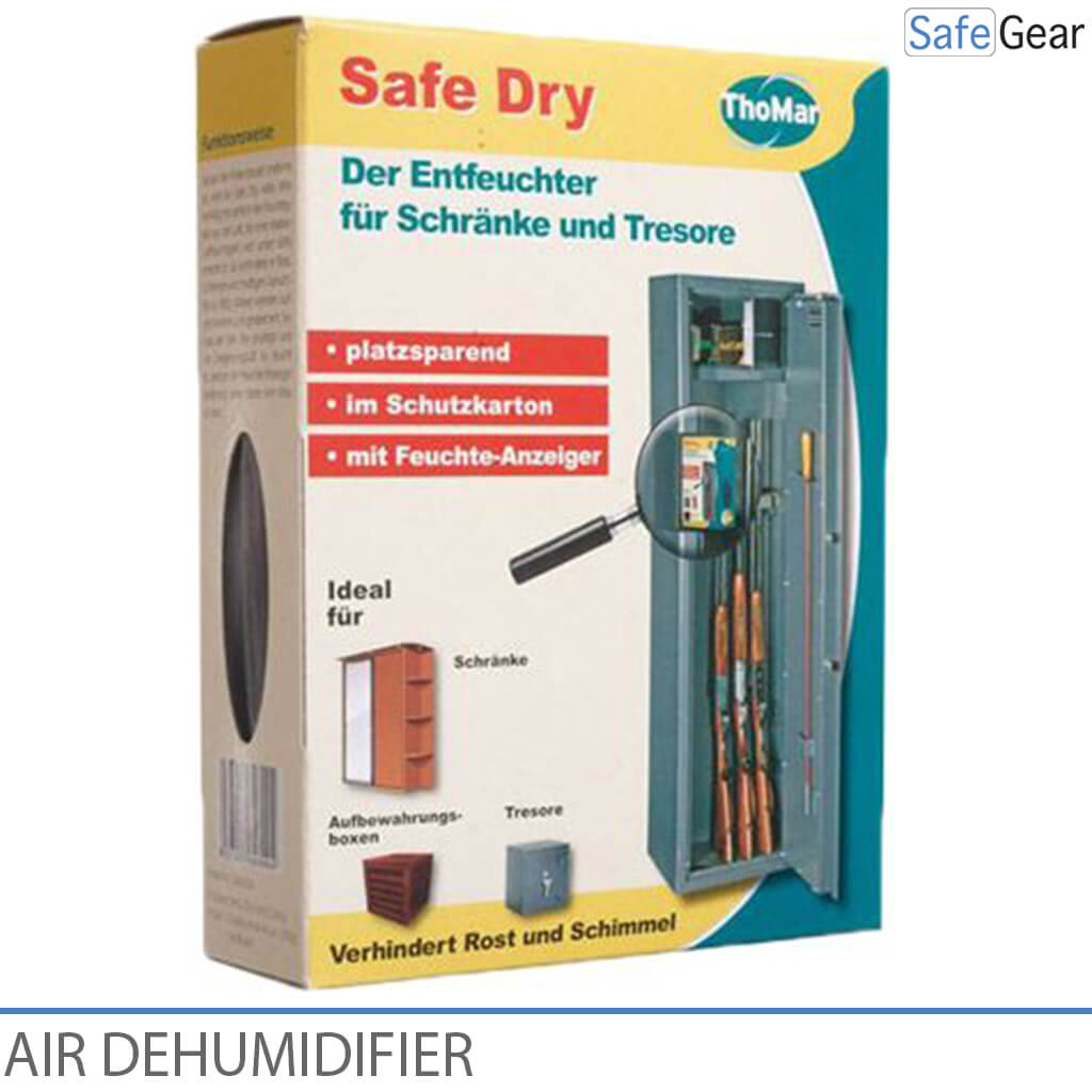 Safe Dry, air dehumidifier, gun safe