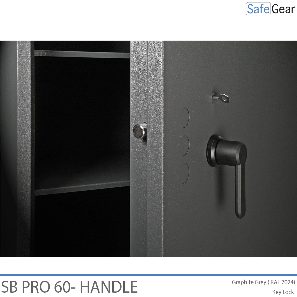 SB Pro 60 Fireproof Safe (50 Binders) - Key Lock
