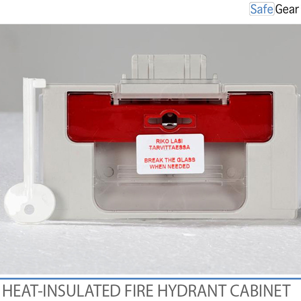 Heat-insulated Hose Reel and Fire Cabinet