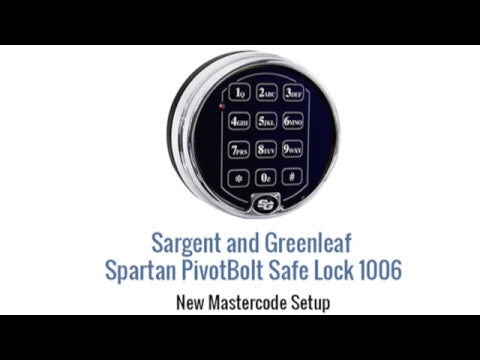Sargent et Greenleaf Spartan 1006 - SEULEMENT LE CLAVIER NUMÉRIQUE