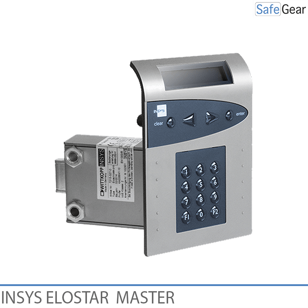 Insys Elostar Master Electronic Lock with motorized boltwork
