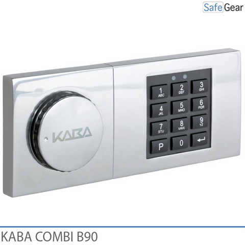 Kaba Combi B90 Serrure combinée à coffre-fort avec clé secrète