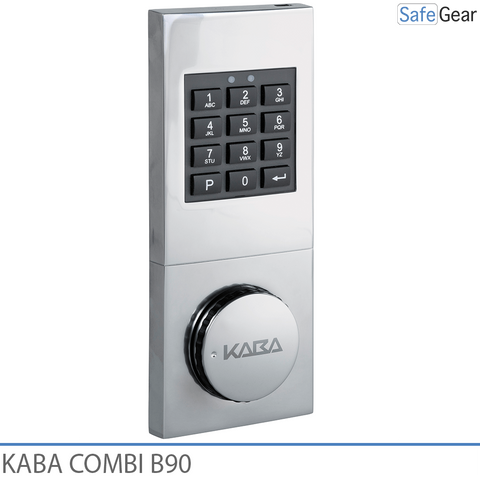 Kaba Combi B90 Serrure combinée à coffre-fort avec clé secrète