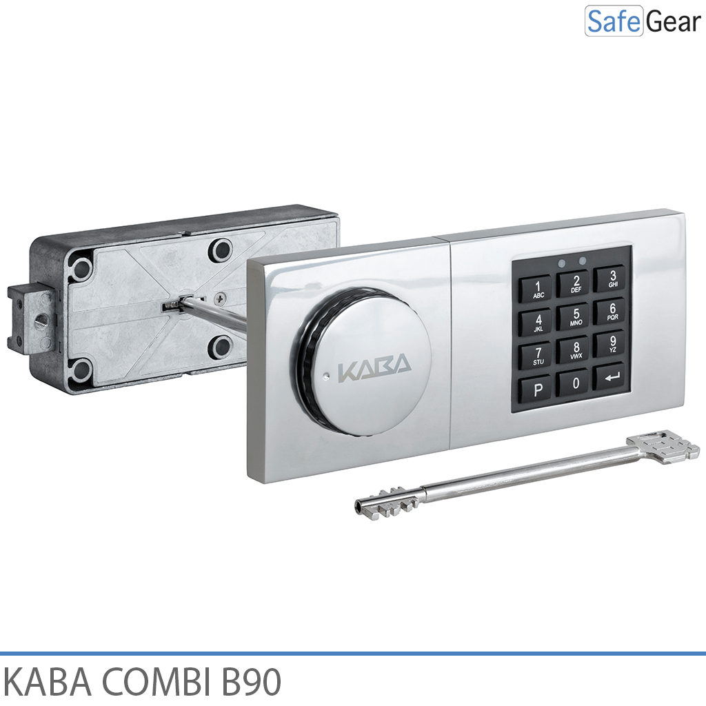 Kaba Combi B90 Cijferslot voor Kluis met Noodsleutel