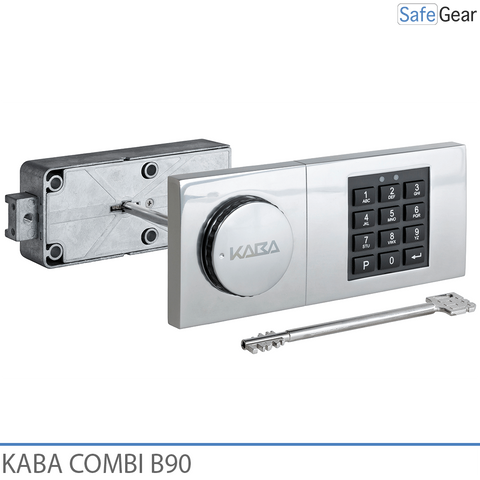 Kaba Combi B90 Serrure combinée à coffre-fort avec clé secrète