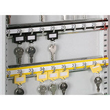 Hook-rail for keys