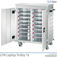 LFW Laptop Trolley - 16 Laptops with Charging