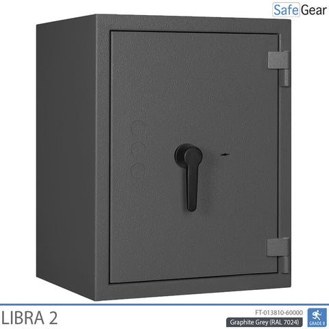 Libra 2 - Sicherheitsschrank (70 Liter) - Einbruchschutz Klasse 0