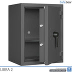 Libra 2 - Sicherheitsschrank (70 Liter) - Einbruchschutz Klasse 0