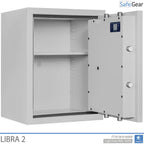 Libra 2 - Sicherheitsschrank (70 Liter) - Einbruchschutz Klasse 0