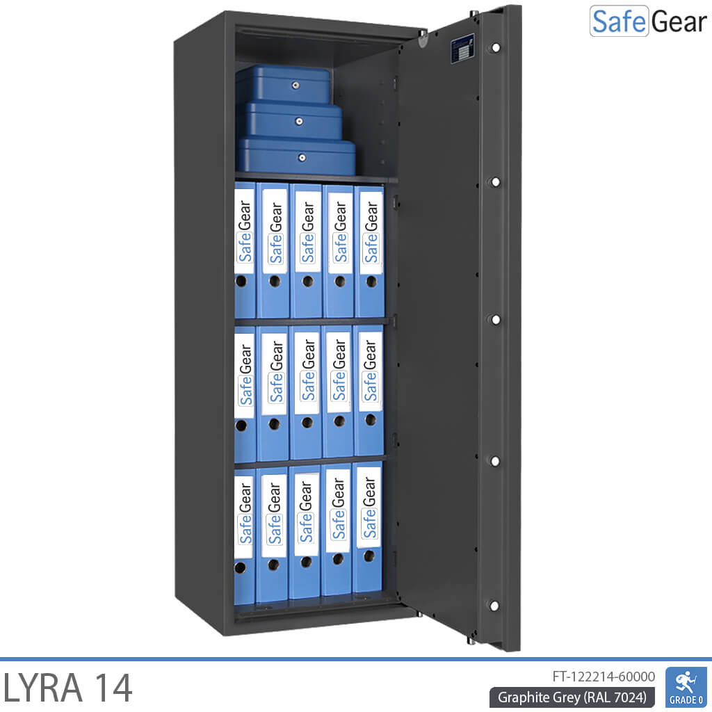 Lyra 14 - Coffre-fort de sécurité (165 litres) - Classement test cambriolage 0