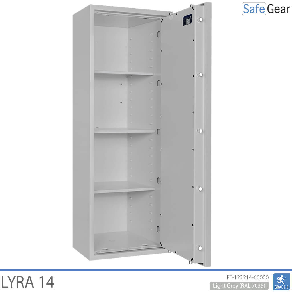 Lyra 14 - Coffre-fort de sécurité (165 litres) - Classement test cambriolage 0