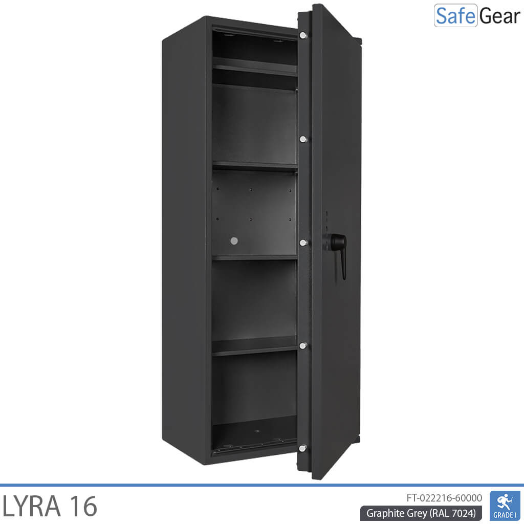 Lyra 16 - Coffre-fort de sécurité (251 litres) - Classement test cambriolage 1