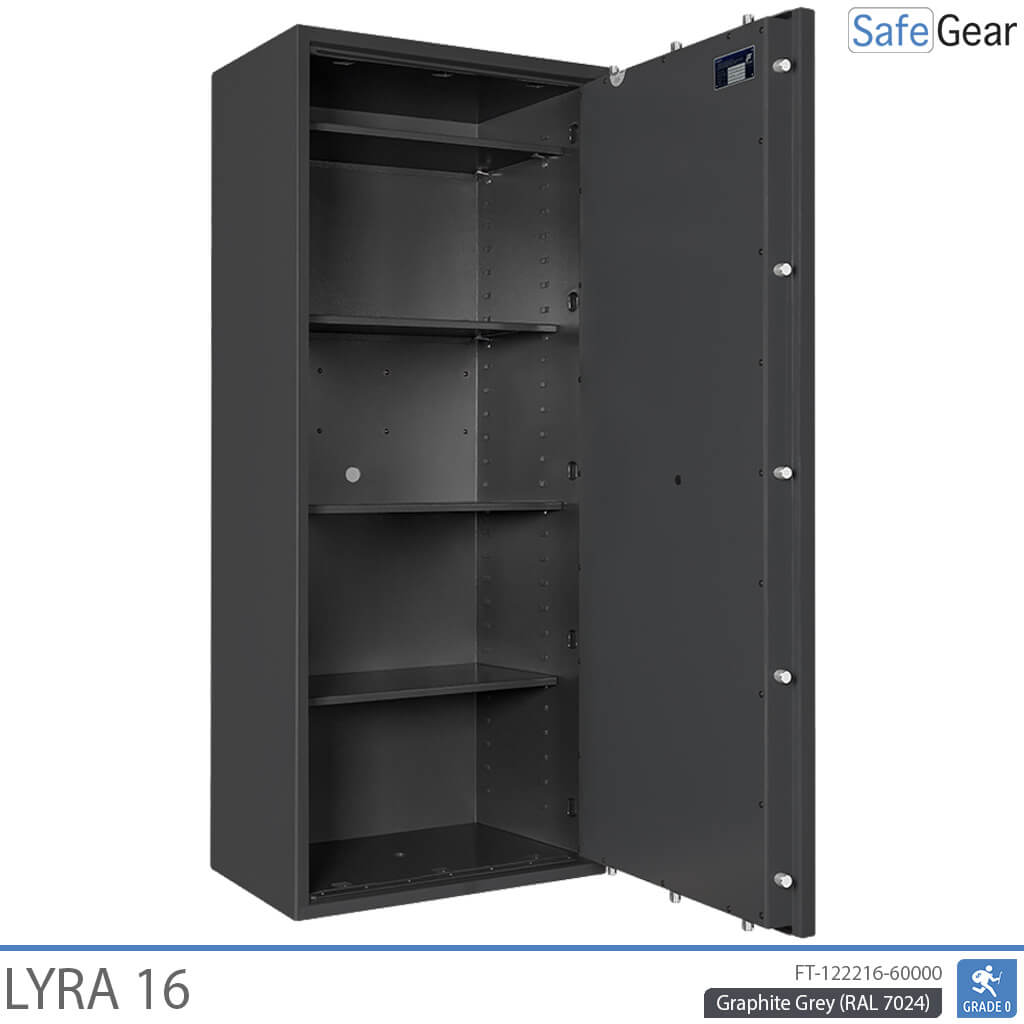 Lyra 16 - Veiligheidskluis (251 Liter) - Inbraaktest Klasse 0