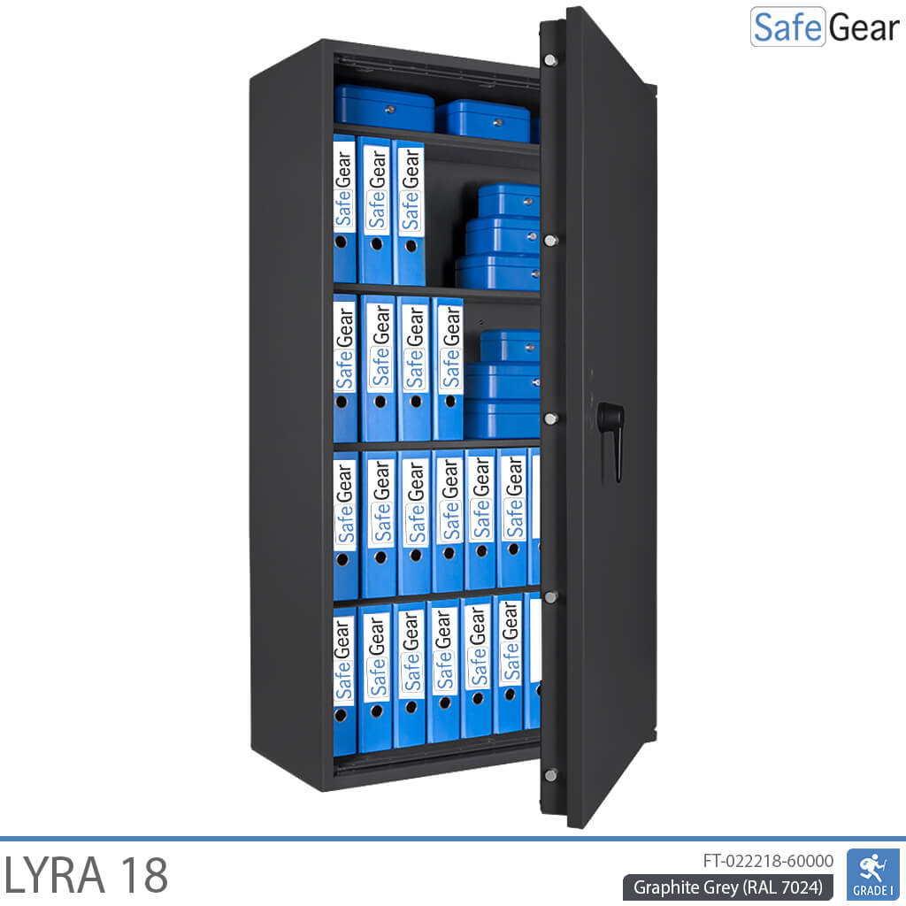 Lyra 18 - Veiligheidskluis (341 Liter) - Inbraaktest Klasse 1