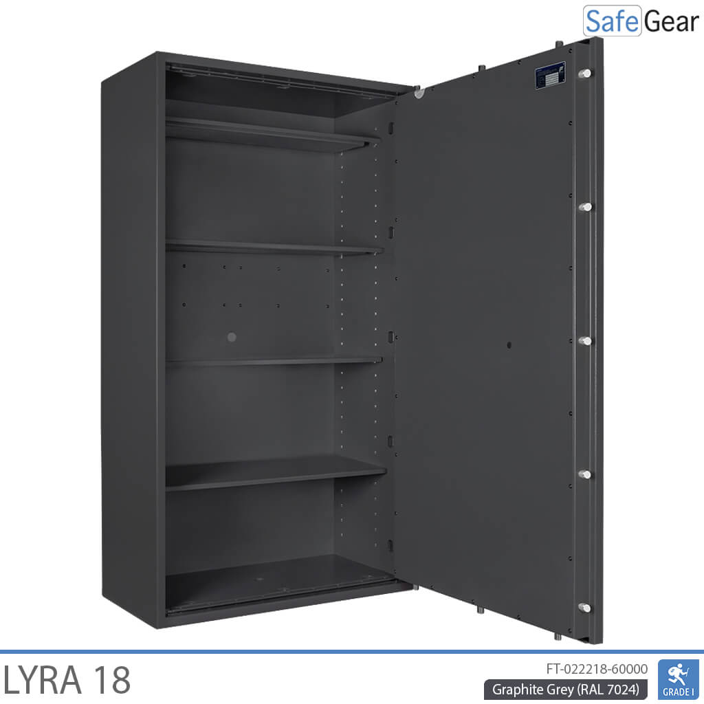 Lyra 18 - Veiligheidskluis (341 Liter) - Inbraaktest Klasse 1